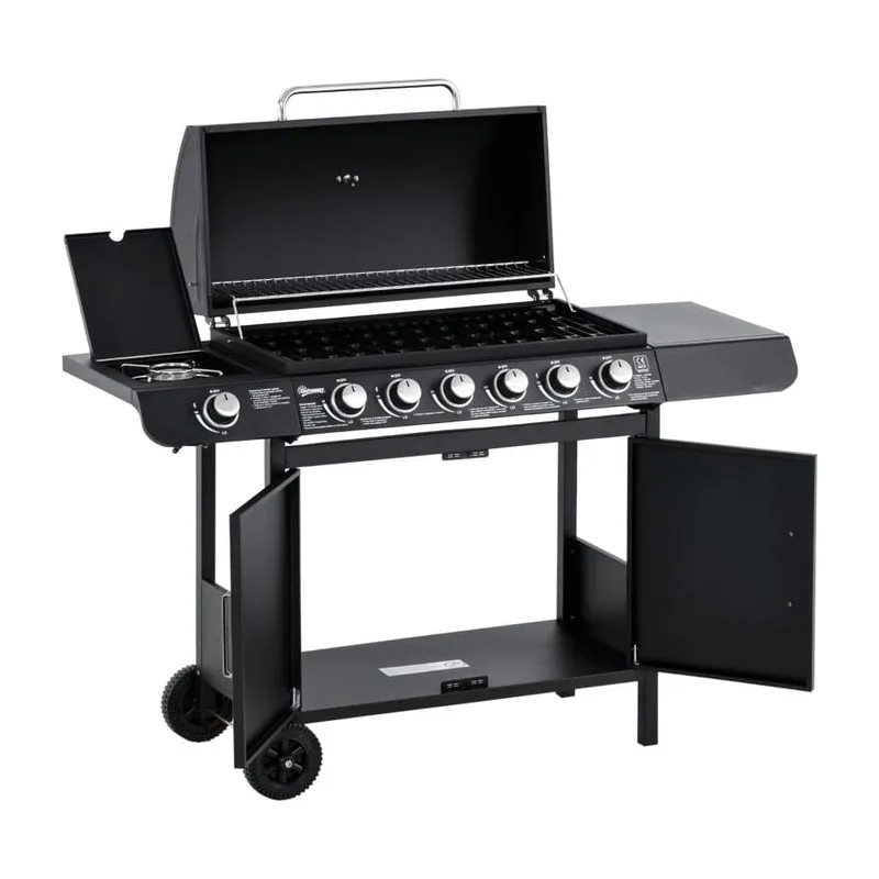 Tostarp Gas Grill BBQ med 6 brännare